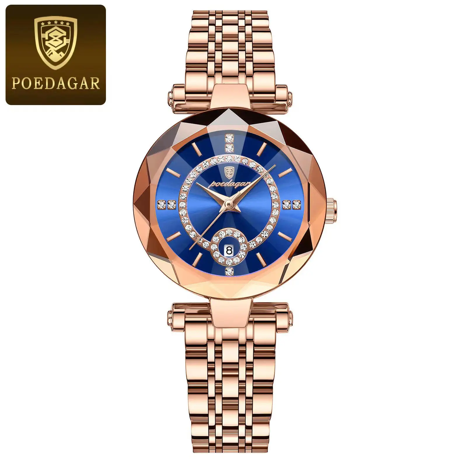 POEDAGAR 726 Luxury Women's Diamond Watch