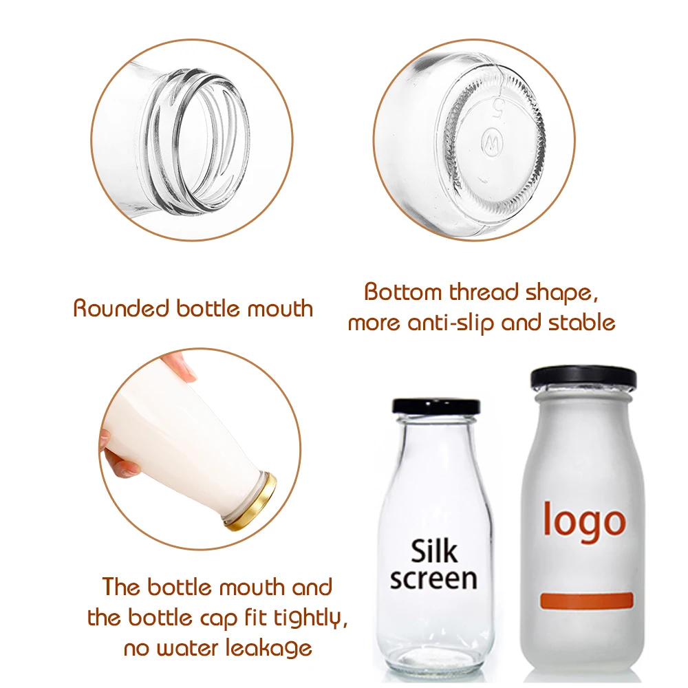 Low Moq 8Oz 10.5Oz 12Oz 14Oz 32Oz Reusable Dairy Uht Milk Storage