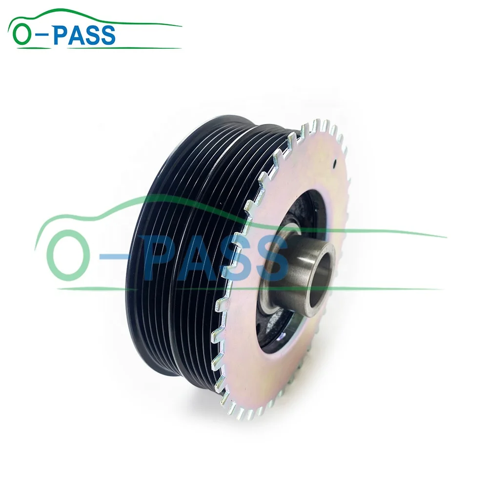 OPASS Harmonic Balancer Pulley for Ford FOCUS MK2 C-MAX 2nd Ecosport II & VOLVO S40 V50 C30 4M5G-6316-FB