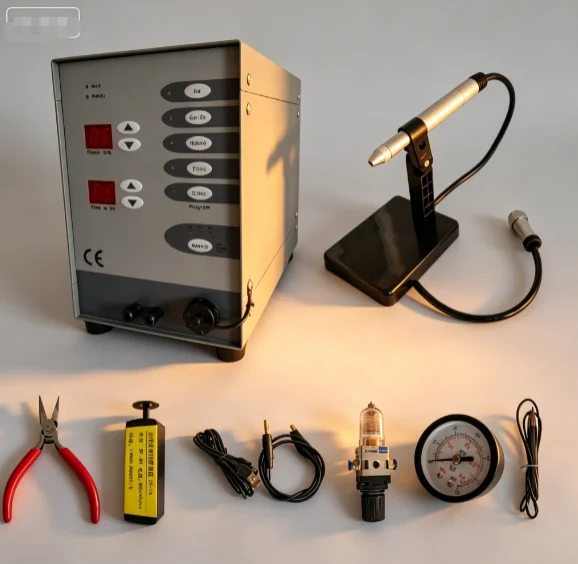 TEBAK Multifunctional Argon Gas Arc Pulsed Welding Machine - Jewelry Repair and Welding Equipment for Gold and Silver Items