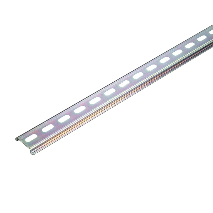 Панель шкафа алюминиевый или стальной TH35-7.5 C45 алюминиевый трансформатор прорези на din-рейку с алюминиевым корпусом