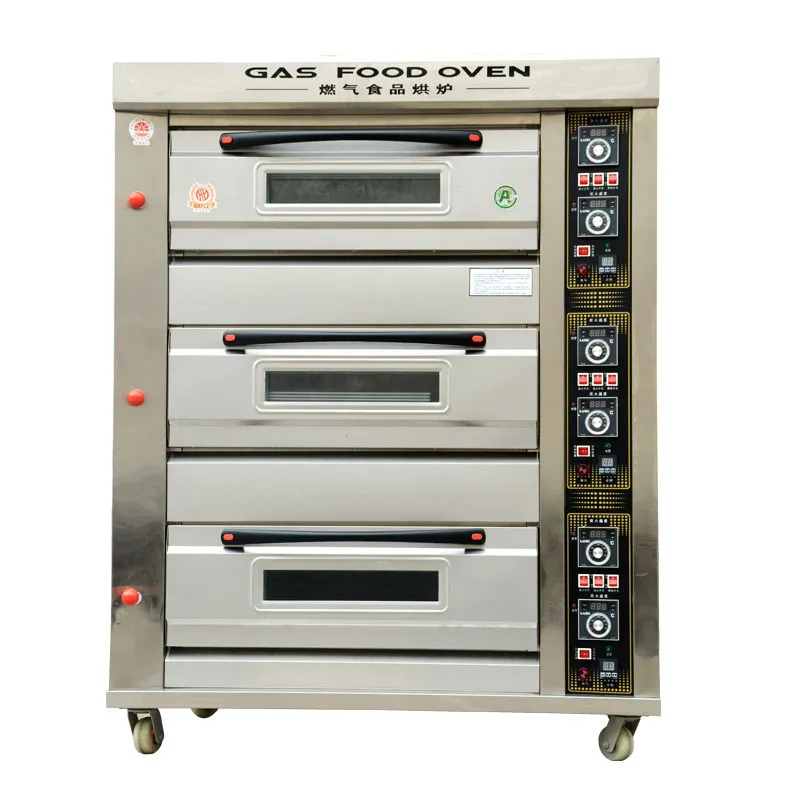 空气循环面包蛋糕披萨烘焙机燃气面包烤炉