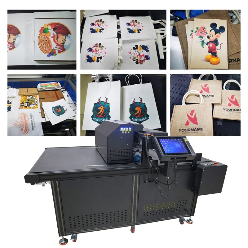 One Pass Digital Corrugated Box Printer Single Pass Inkjet Printer