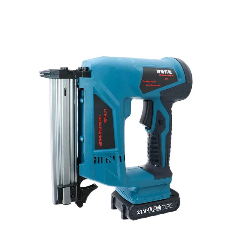 YANFA Cordless Straight F30/1022J Brad Nailer 21V Lithium Battery