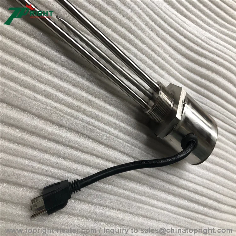 Dual Water Heater Element Price 110V 2kw Tubular Immersion Oil
