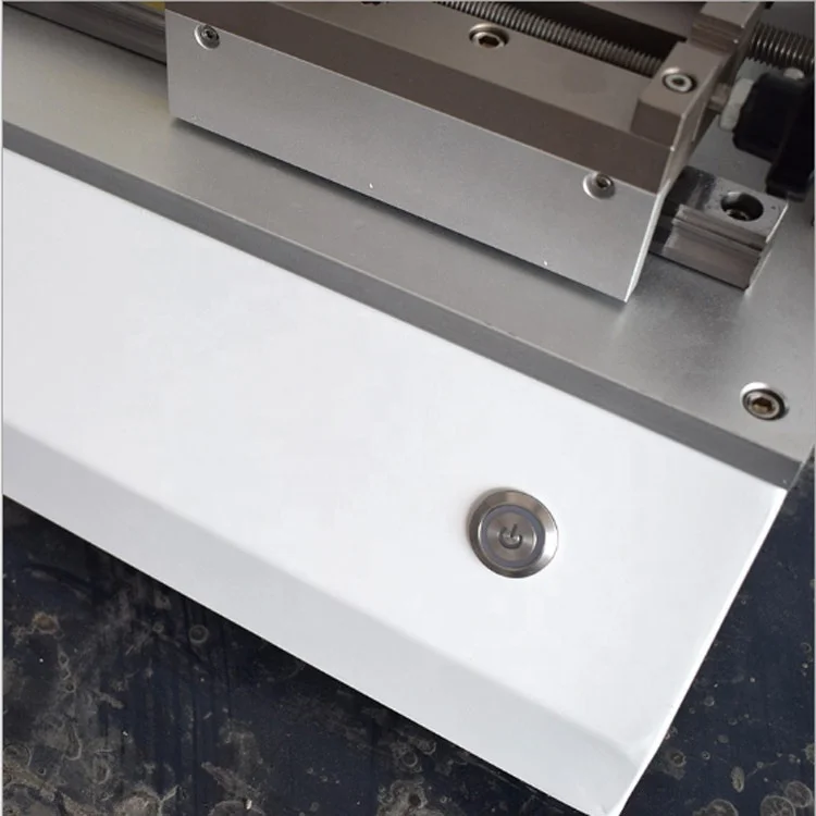 Electronic Plastic V Notch Cutter Izod Impact Specimen Making Machine
