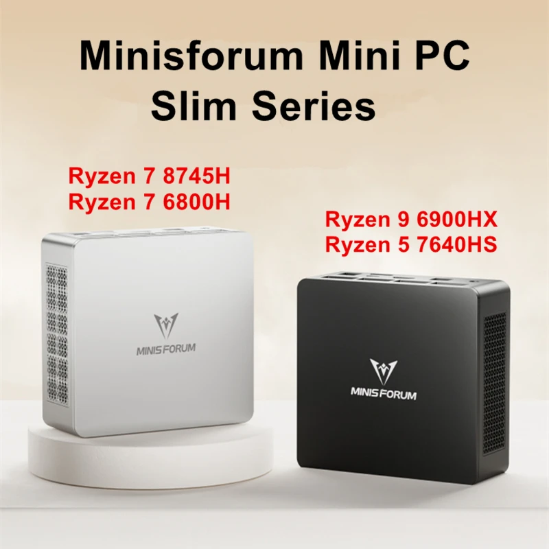MINISFORUM ミニPC UM870 Slim（Ryzen7 8745H) Minisforum UM870 SlimミニPC｜AMD Ryzen™ 7 8745H