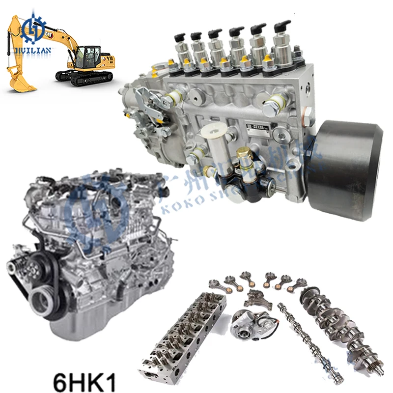 ZX350-3G High Pressure Fuel Pump 6HK1 Diesel Injector for Hitachi
