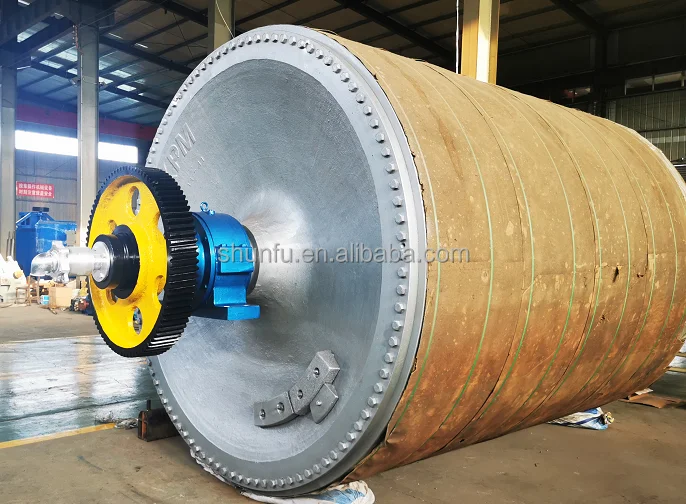 Paper Product Making Machinery Part Drying Section Cast Iron Yankee Dryer Cylinder for Toilet / Kraft Paper Making