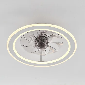 New Arrival Best Modern Bedroom Home Living Room 18"led ceiling fans with light Ceiling Fan With Light And Remote Control