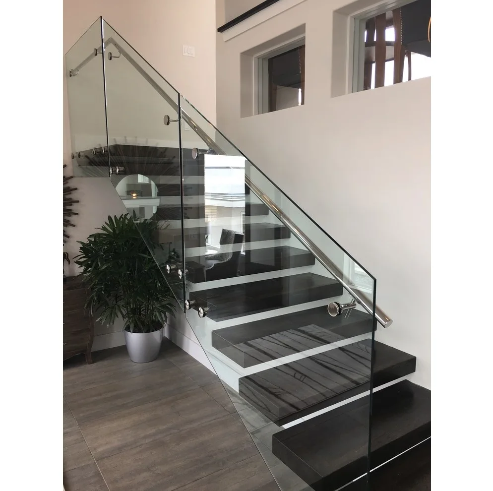 Floating Stairs Concrete Wooden Tread Floating Stairs Brackets