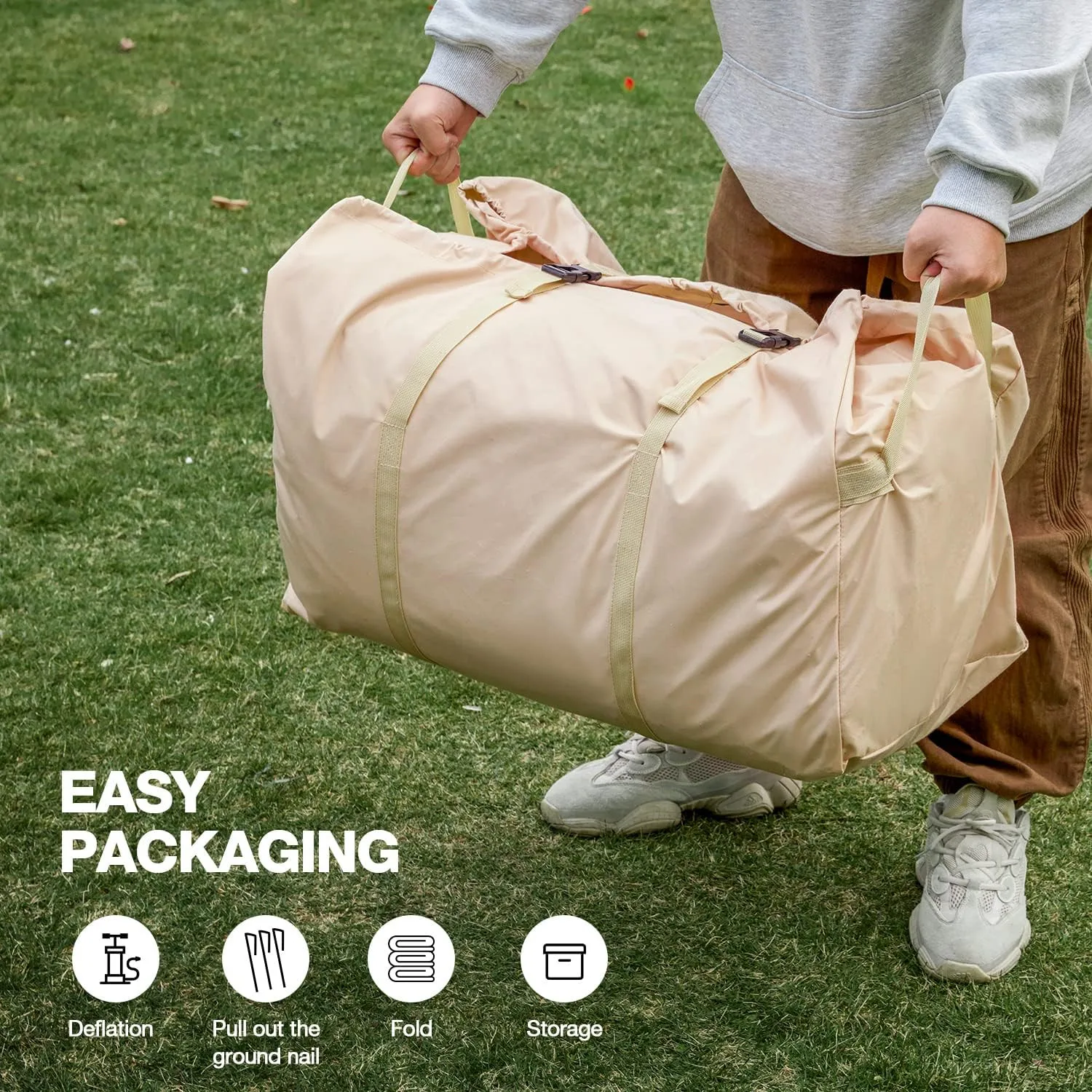 Newest Outdoor Large Air Inflatable Cabin House Tent South Africa Dome