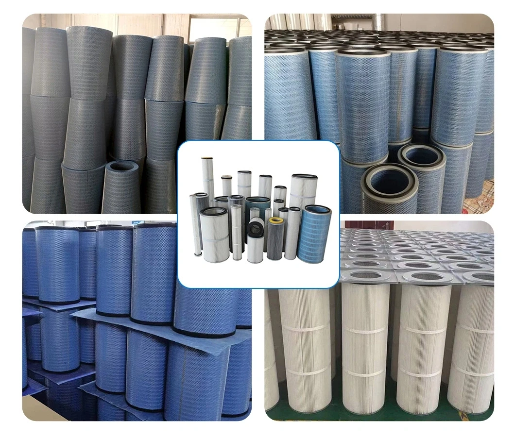 Conical Drilling Rig Dust Filter Element Dust Collector Heavy Industry ...