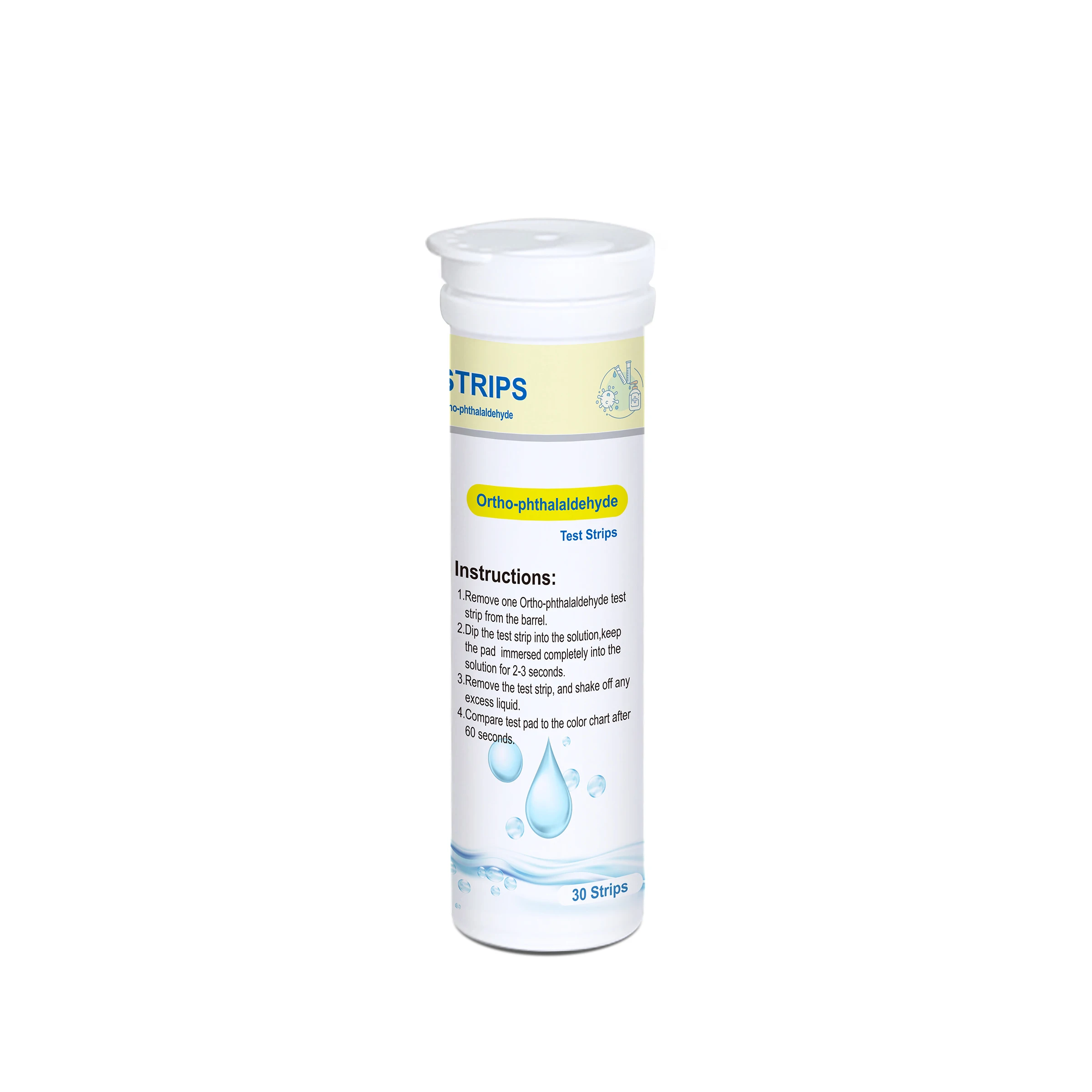 OPA Solution Concentration Test Strips for Disinfectants and Sterilants