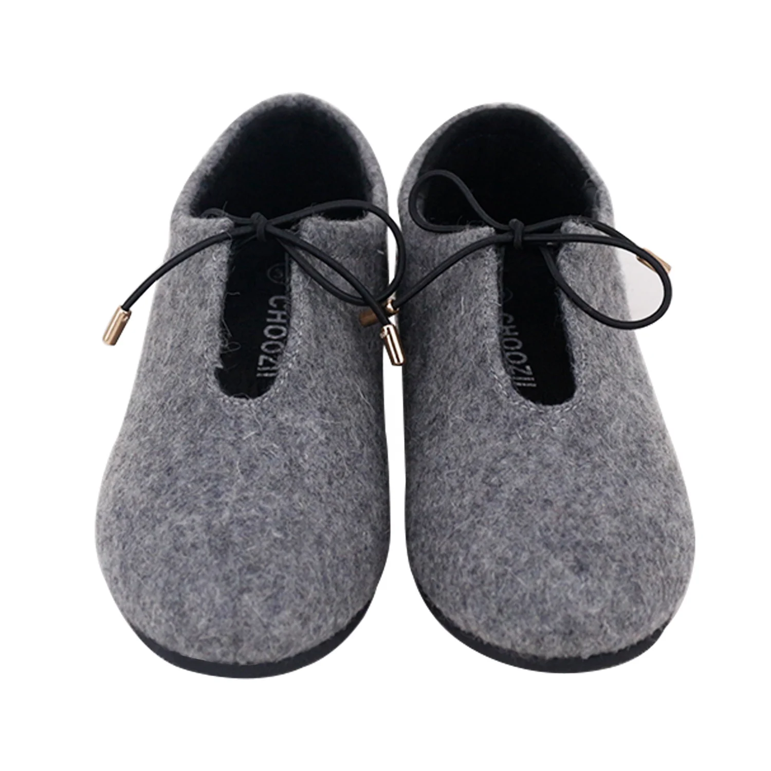 Новый дизайн, оптовая продажа, повседневная детская обувь на шнуровке, резиновая подошва, фетровая плоская Классическая обувь для детей