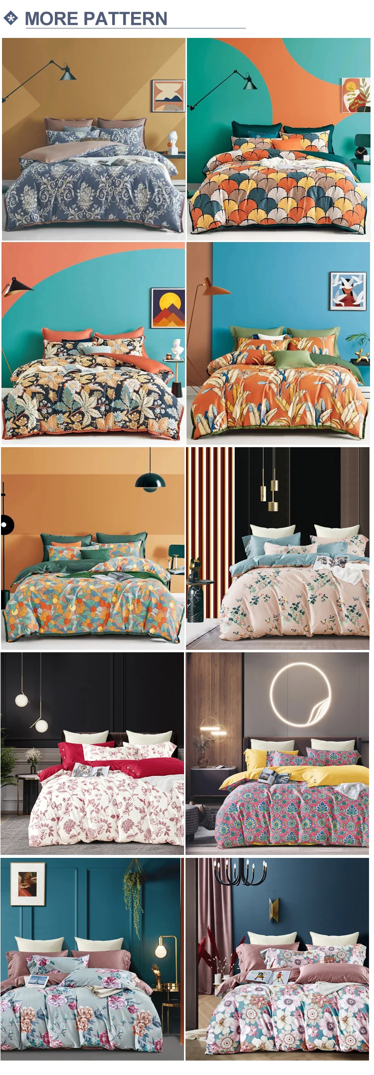 Bedding Wholesalers 100 Cotton Customized Comforter Luxury Duvet Cover