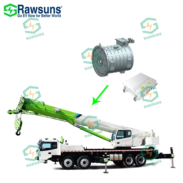 Rawsuns Electric Motors High Voltage Ev Conversion Kit 500v 100160kw