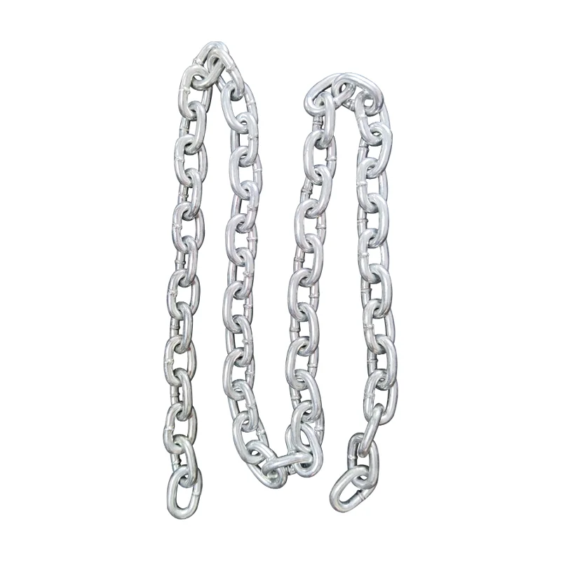 G30 Steel Chain Galvanized DIN5685 Welded Steel Long Link Chain