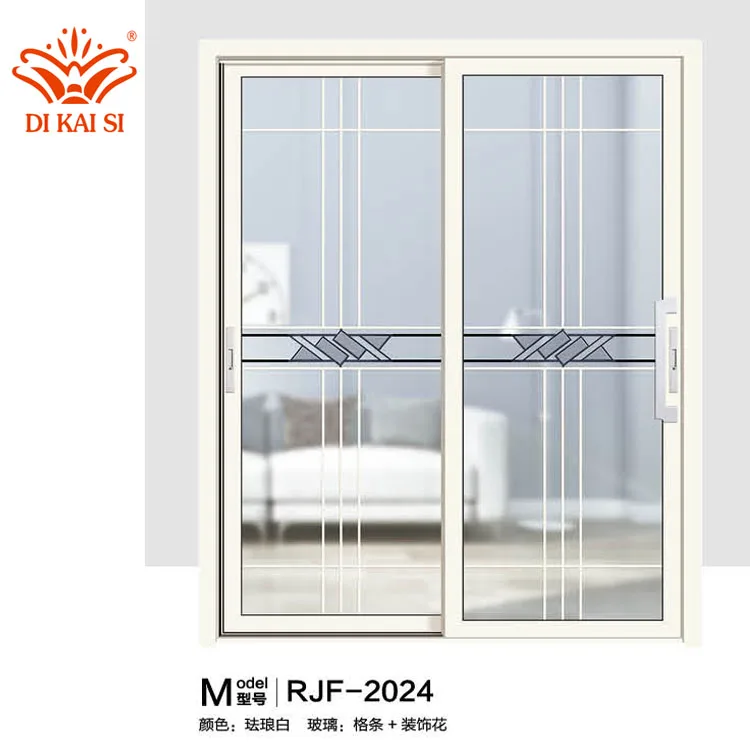 Display picture of glass doors