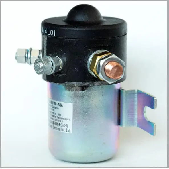 DC Contactor Solenoïde 48V 200Amp, Universele Hoofdcontactschakelaar SW180 voor Golfkar Truck Vorkheftruck