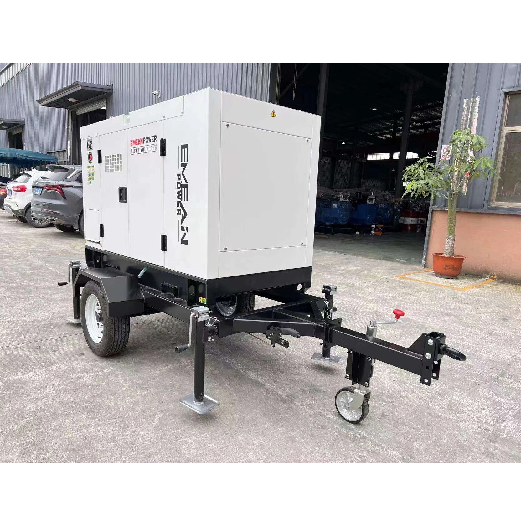 Potable diesel Generator Set 10kva Mobile Generator Construction Portable Electric diesel Generator Three Phase Welding 10kw