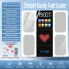 app-connected body fat scale-bmi wave heart design-charging vers