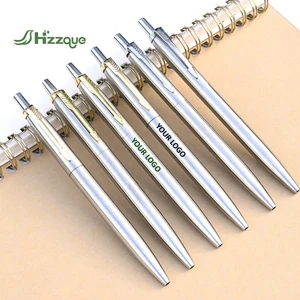 Luxury High Quality Classic Ballpoint Pens Customized Logo Press Parker Ballpen Metal Pen Promotional Gifts