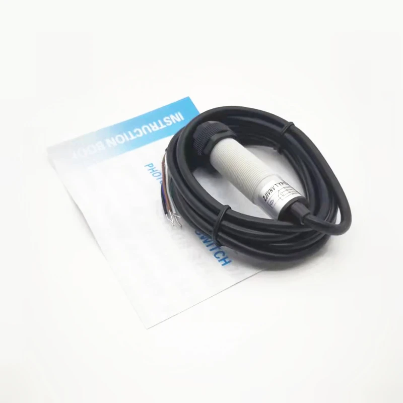 M18 Diffuse Type Photoelectric Sensor Ac 90-250v No/nc 4 Wires Infrared ...