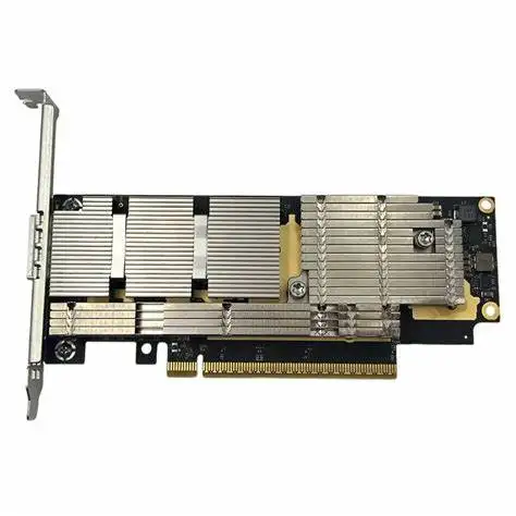 Mellanox MCX75310AAC-NEAT 400G Network Card with PCIe Gen5 X16 and 400GbE for High-Speed Data Transfer