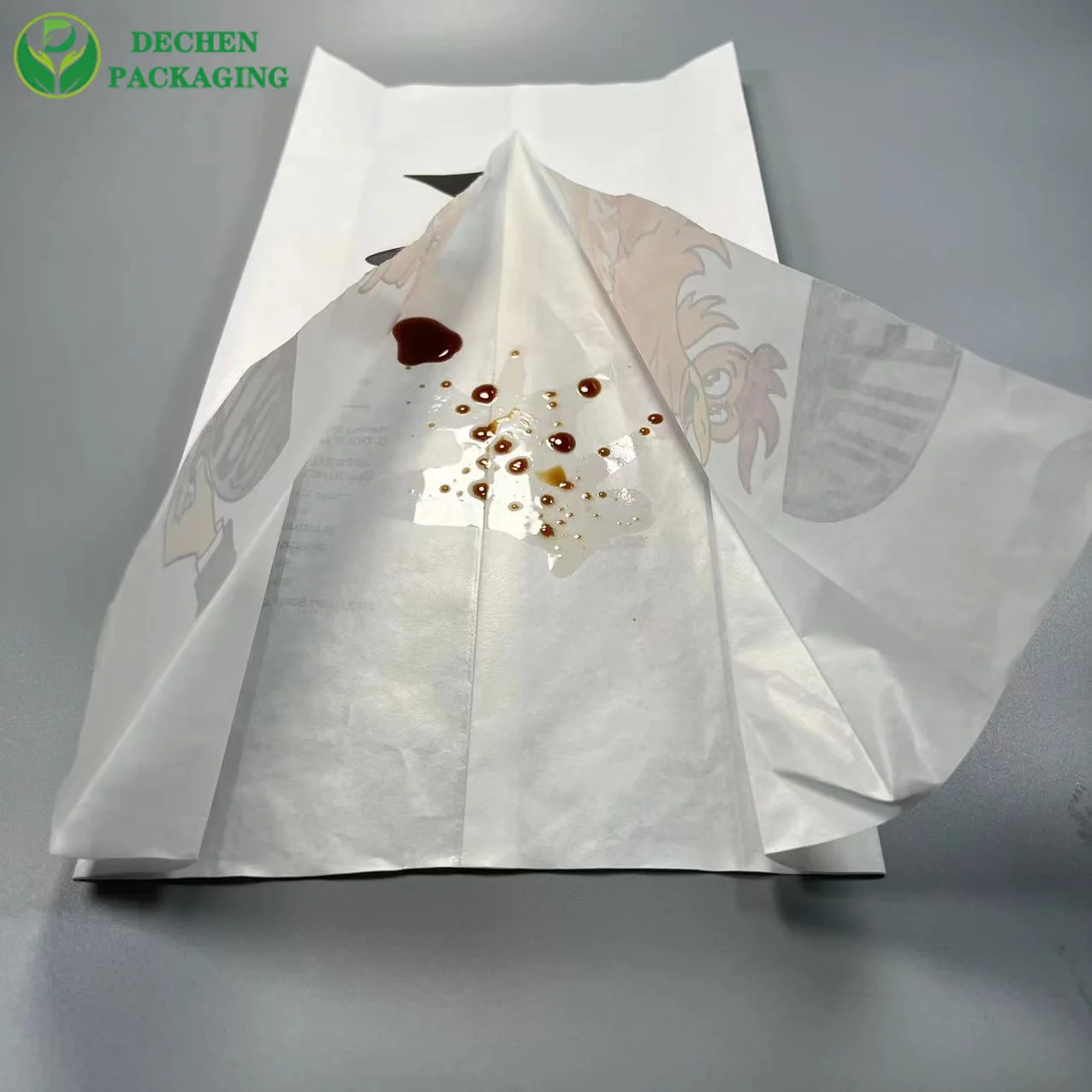 Chicken Bag Craft Paper Bag For Food Custom Food Bag Logo