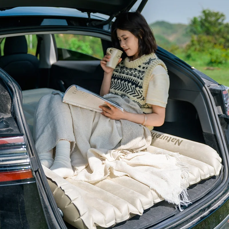 Naturehike Car Travel Inflatable MattressThick Air Bed Suv Air Mattress  Camping Bed Car Bed Air Mattress