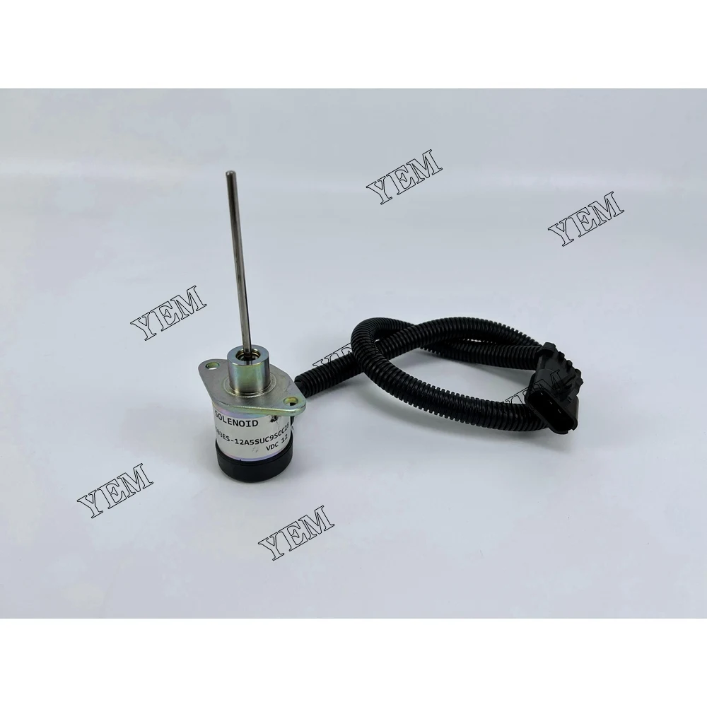 For Kubota V2203 12V Solenoid Valve 1503ES-12A5SUC9SCC28 1503ES-12A5UC9SCC28 High Quality Engine Parts