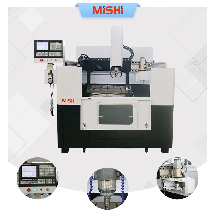 MISHI 6060 6090 Mini CNC Router - Precision Metal Engraving