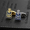 Gemello in oro e argento
