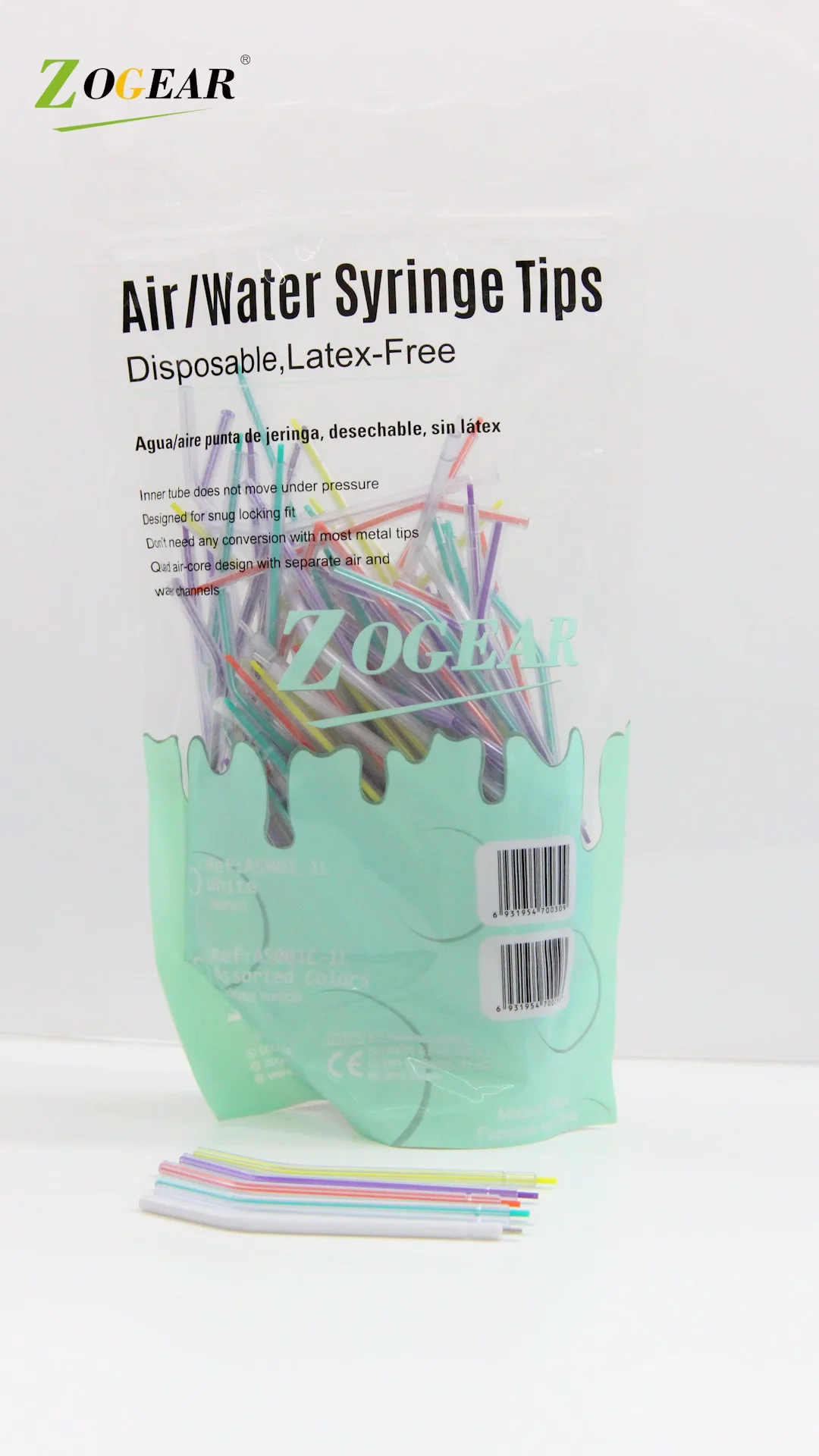 As001 Zogear Dental 3 Way Air Water Syringe Tips Buy Dental Air Water