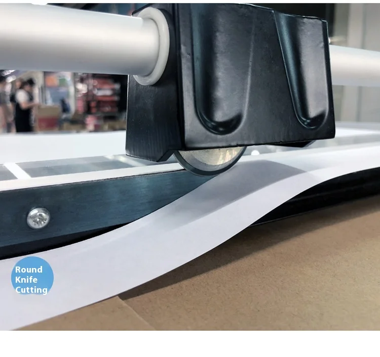 Fang Ling 24-Inch Manual Rolling Cutter A2 Roller Paper Cutting Machine Iron Plate Push Iron Cutter Paper Trimmer