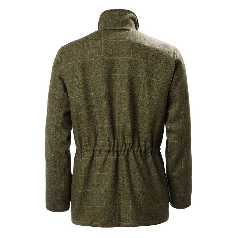 Hot Seller Fashionable High Quality Flocking Plaid Men's Jacket Winter Or  Autumn Wears Tweed Men Safari Jacket - Buy 2021 Europe & American Style