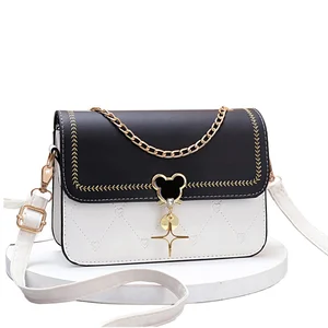 high end fashion design ladies bags cheapest price side female small classy chain shoulder crossbody bag custom bags with logo