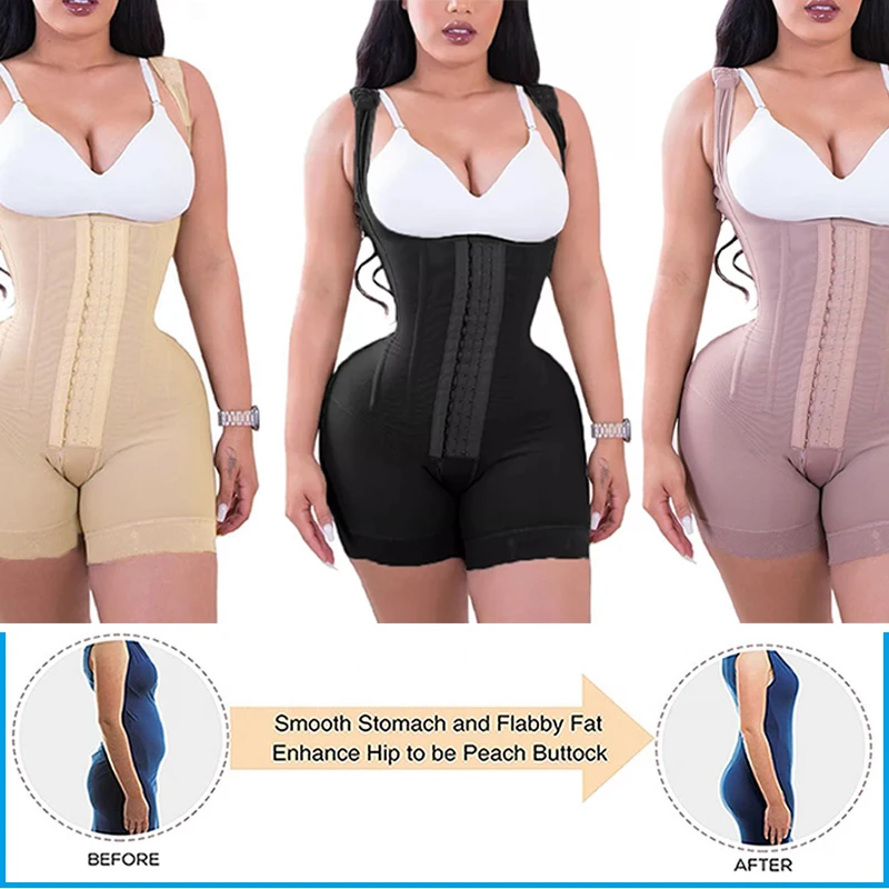 Wholesale Fajas Colombianas Waist Trainer Shaper Fajas Postoperatorias Fajatex Liposuction