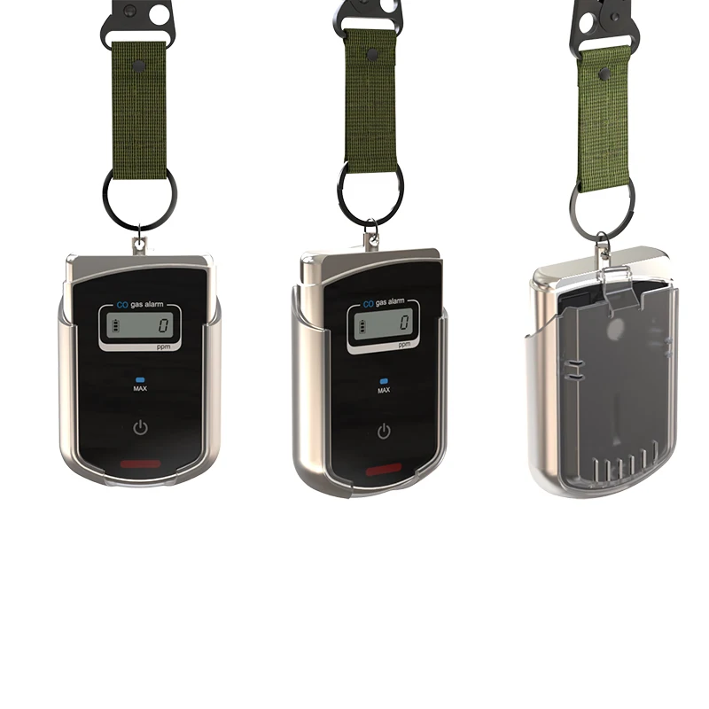 Portable Carbon Monoxide Detector Monitor 0 -1000 Ppm with Factory Calibrated Outdoor and Indoor Tent Camping CO Gas Alarm