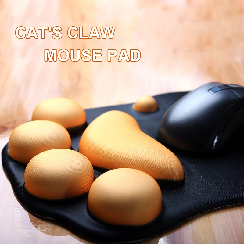 cat paw shape pu cushion wrist