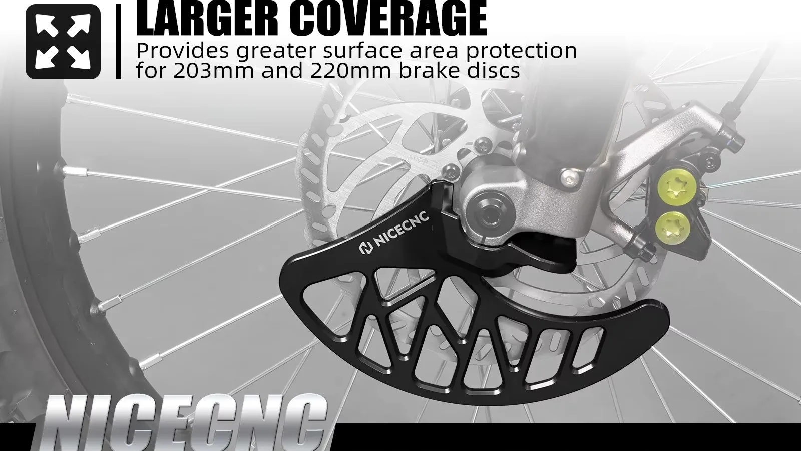 NiceCNC for 2024 Surron Light Bee X S L1E Motorcycle Front Brake