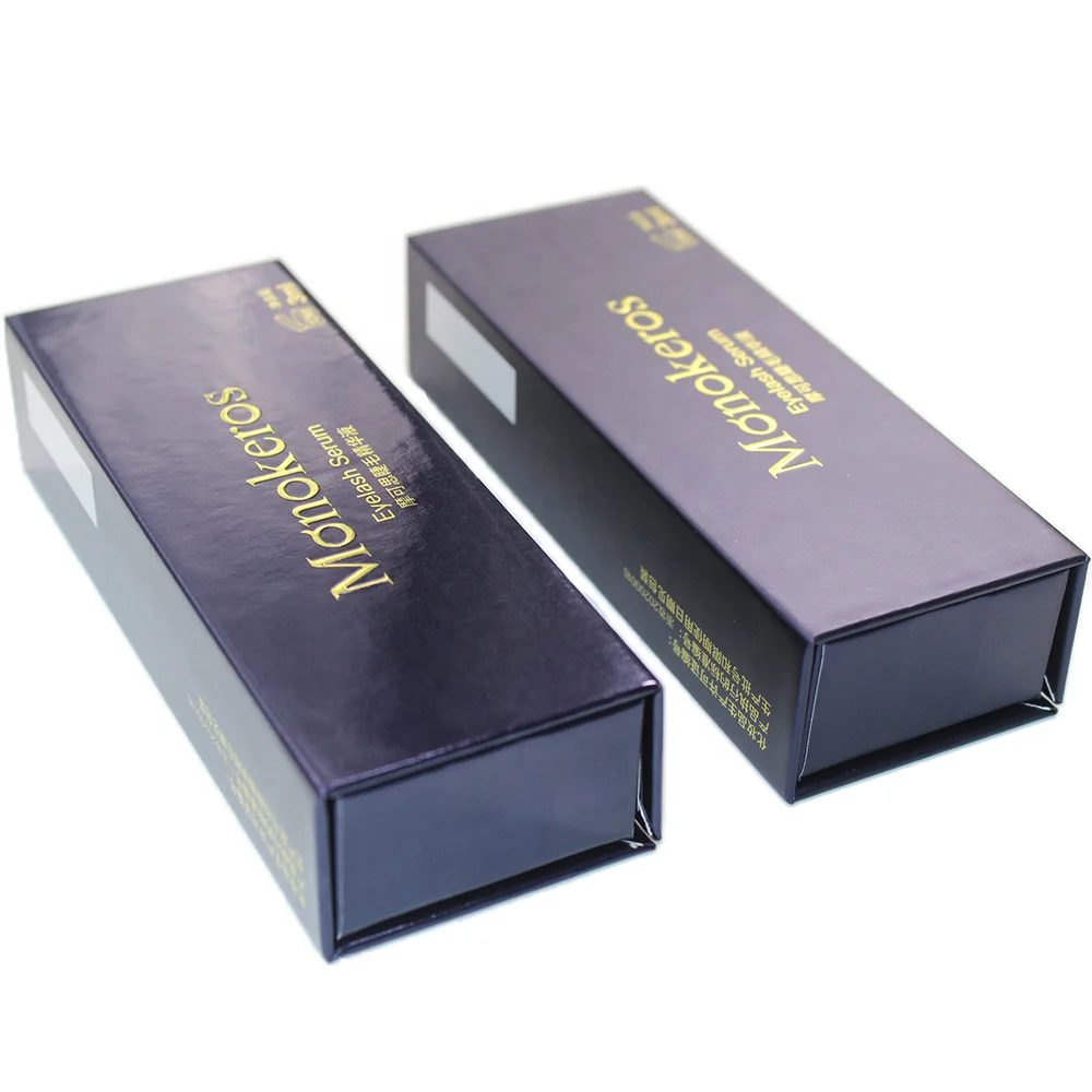 High-quality paper box golden hot stamping color printed gift packaging magnetic flap box