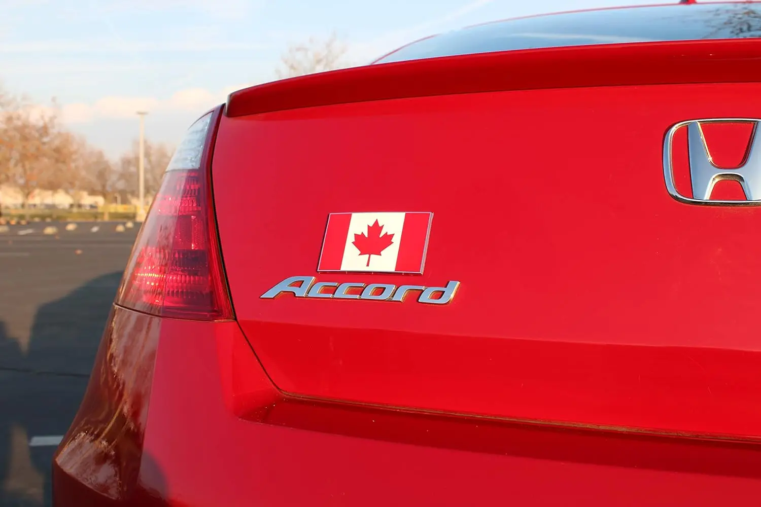 Autocollants Drapeau Canada 3D Biomar Labs - Lot De 2, Flexibles, Étanches | Pour Voiture, Moto, Tuning