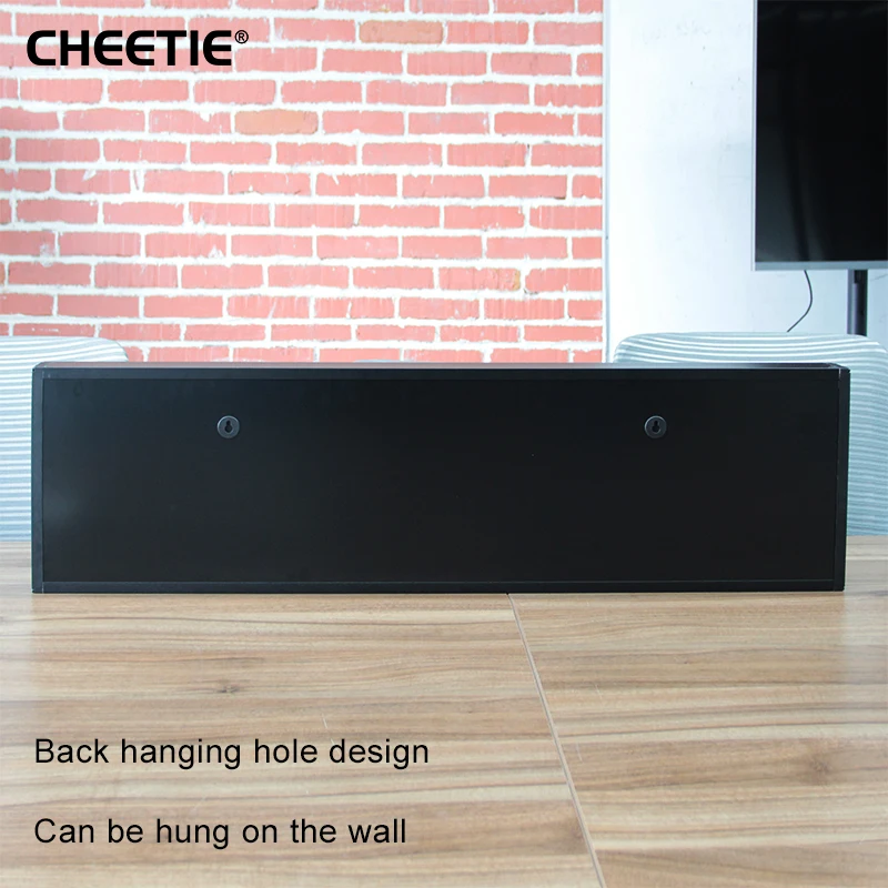 CHEETIE CP34 Custom Multiple Programmable Timer Zone Wall Clock LED City Time Date Display LED Digital World Clock
