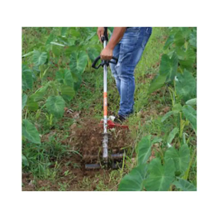 backpack mini weeding machine Cultivator, 52CC 2 Stroke 3 in 1 Multi Cutter Saw Tiller 1.7HP Gas Powered Cultivator Petrol Tiller Garden Lawn Tool, Mini Tiller Garden Cultivator for Cutting Weeds on Buy Backpack Weeder Machine (Rotary