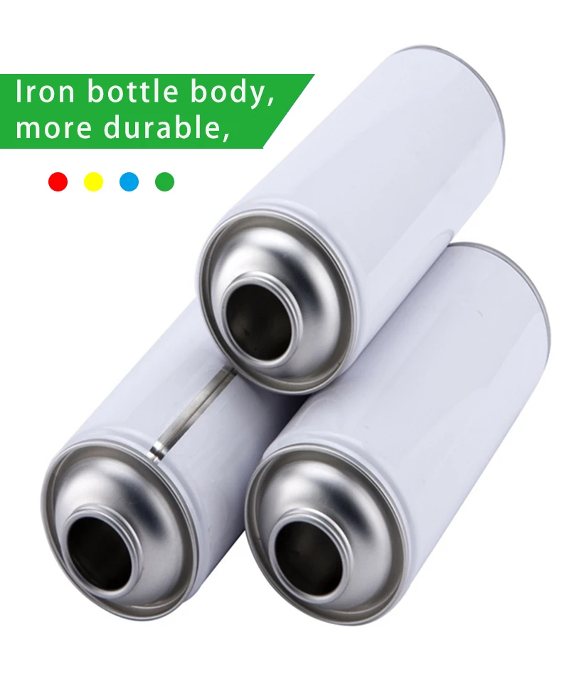 aerosol can with valve