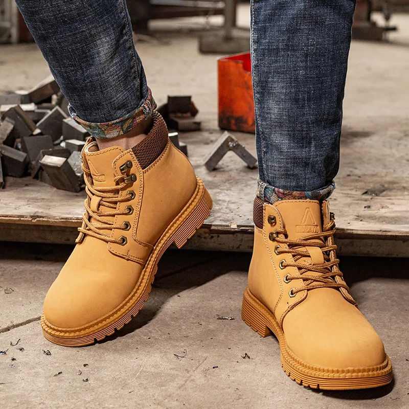 Breathable Protective Work Shoes Boots 