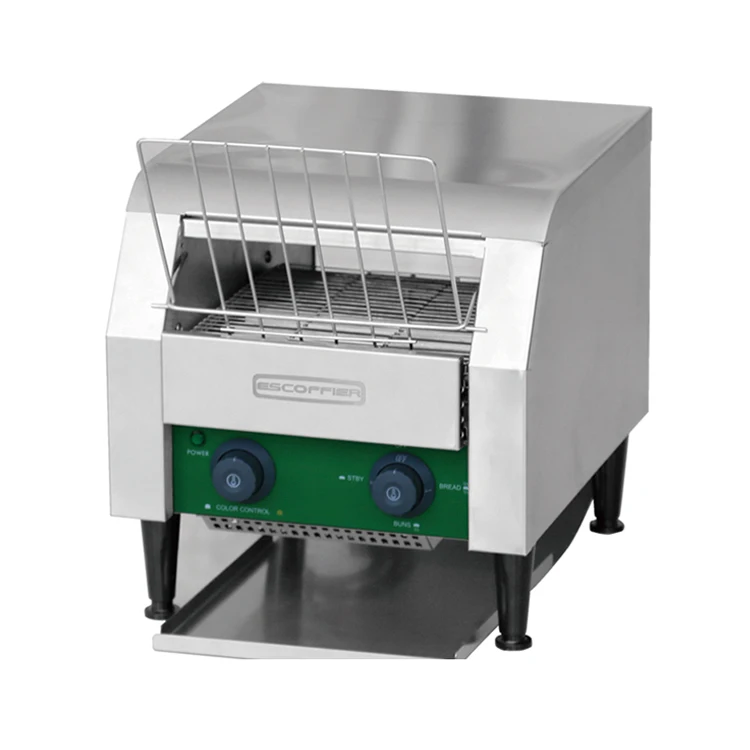 Slice Extra Wide Slot Bread Begal Toaster Good Motor to Bake Evenly Reheat Defrost Shade Electric Conveyor Toaster