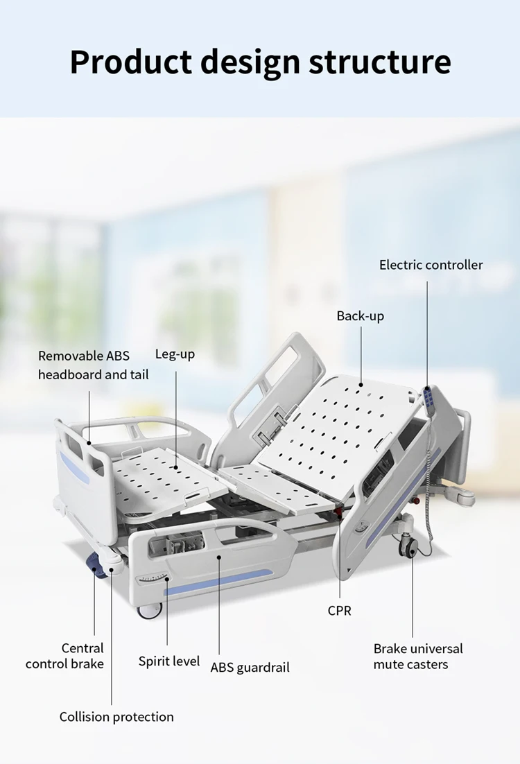 Hot  product 3-Function Electric Hospital Bed for Patients Price-Friendly Option